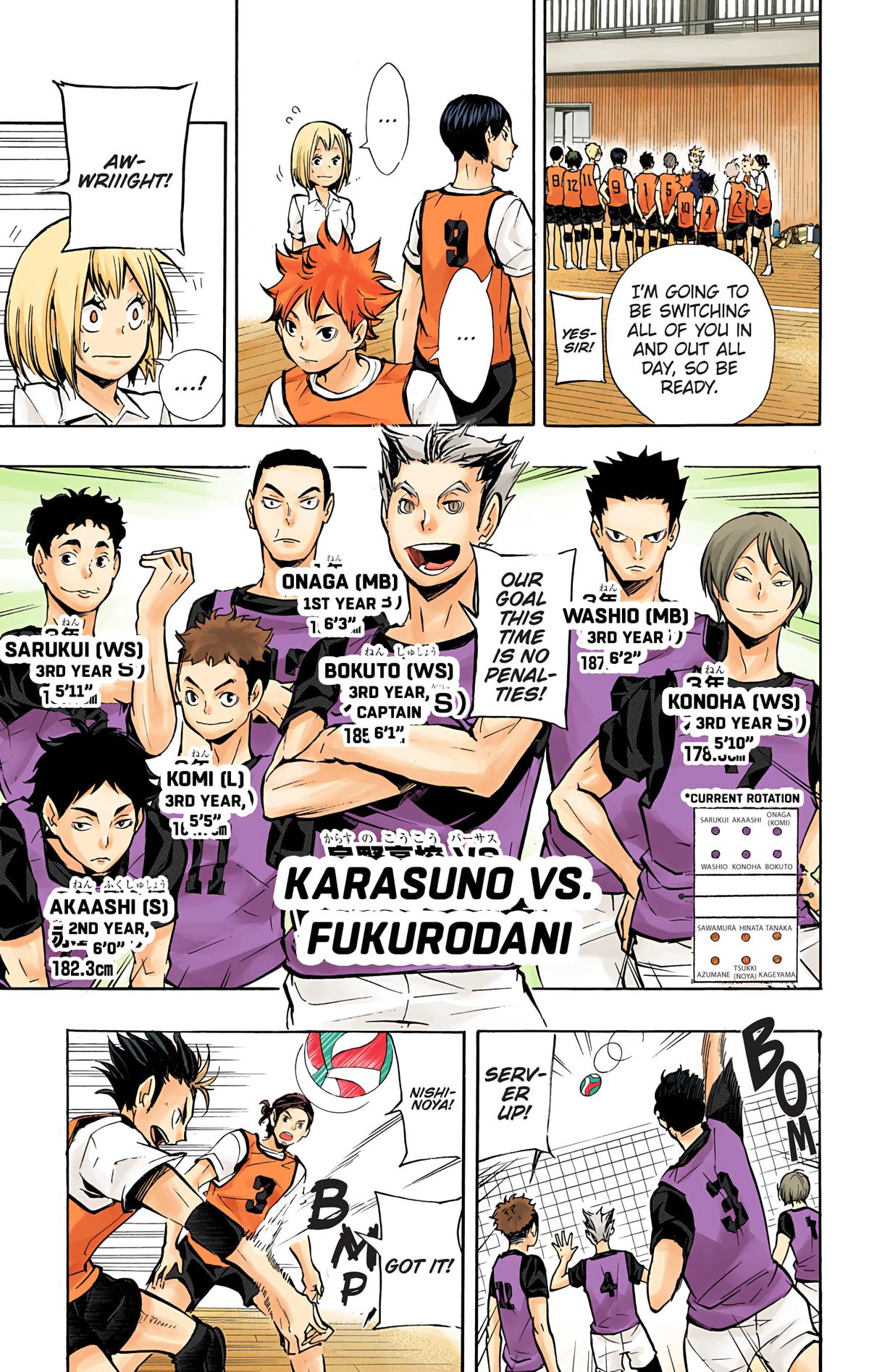 Read Haikyu!! (Color) Manga Online
