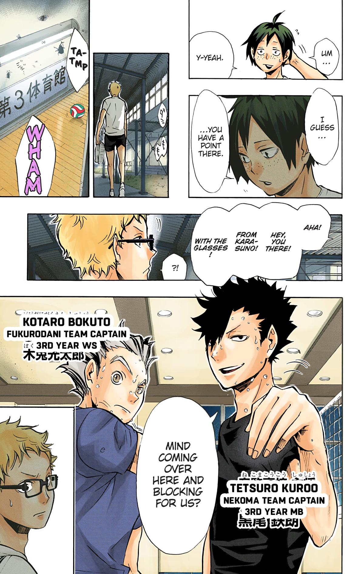 Read Haikyu!! (Color) Manga Online