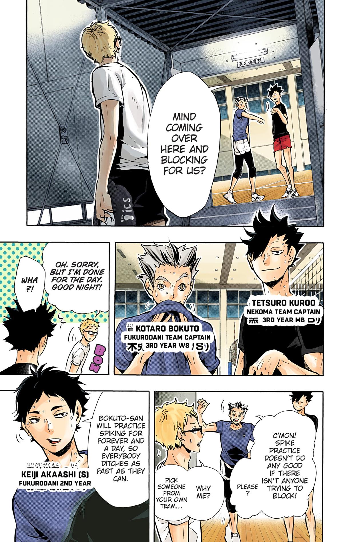 Read Haikyu!! (Color) Manga Online