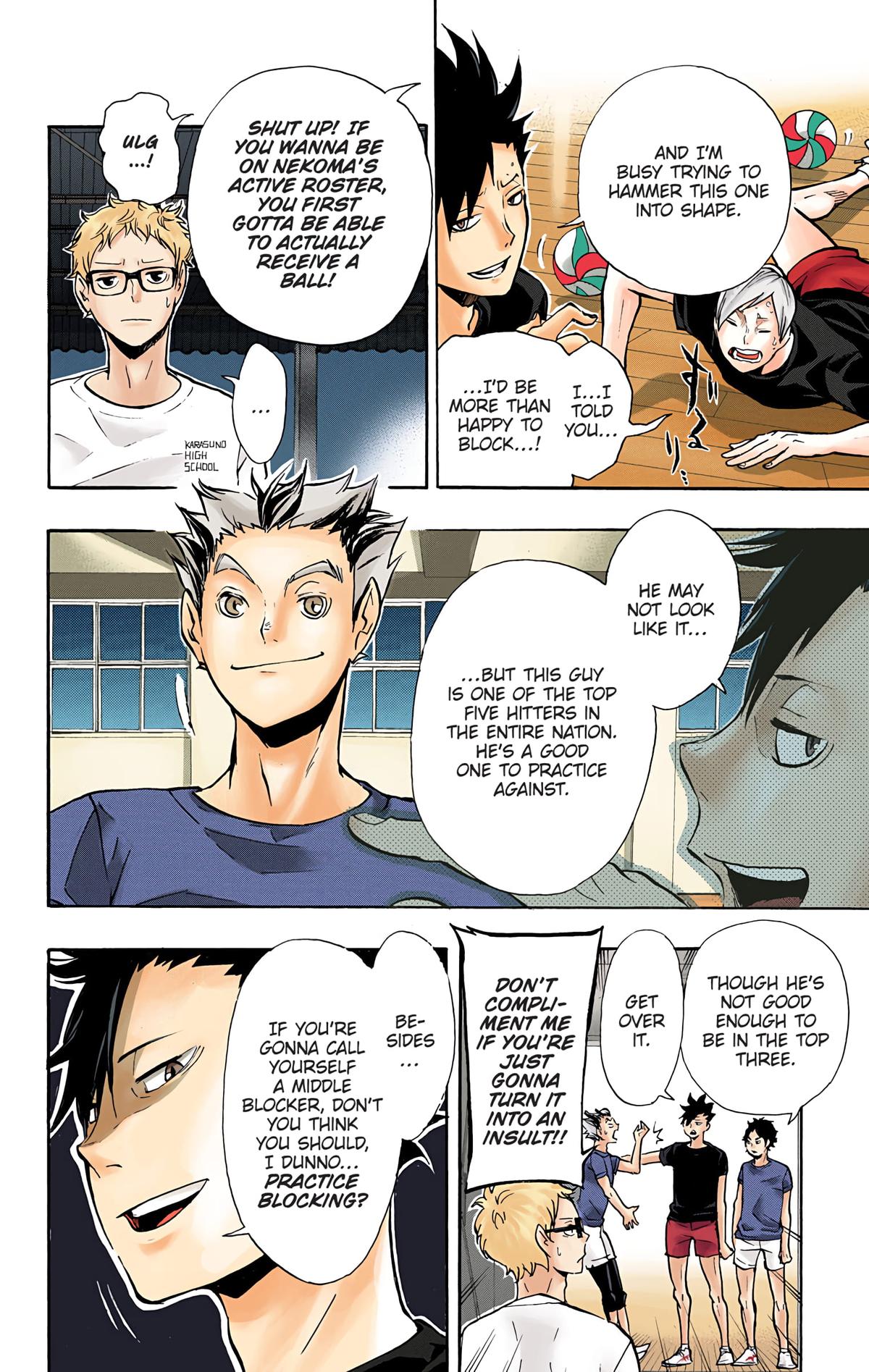 Read Haikyu!! (Color) Manga Online