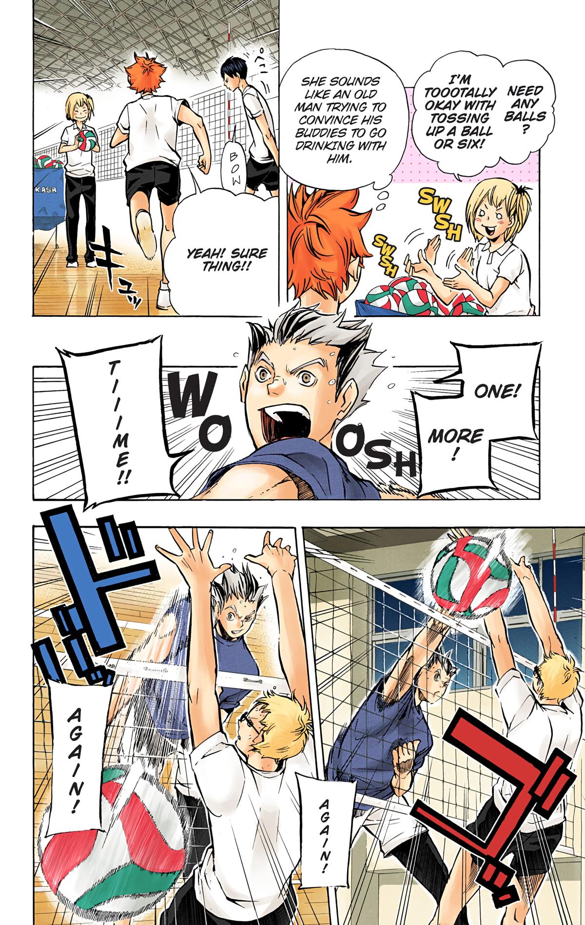 Read Haikyu!! (Color) Manga Online