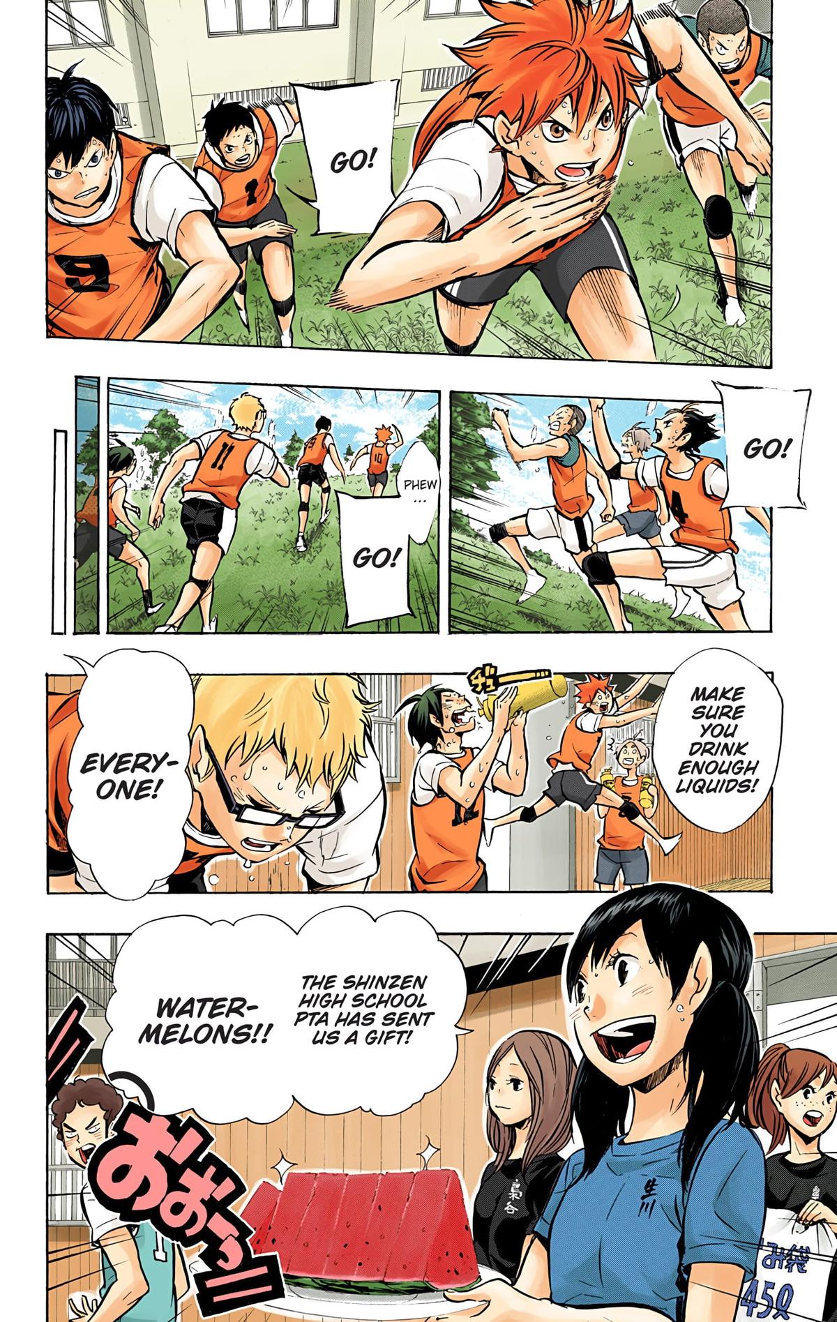 Read Haikyu!! (Color) Manga Online