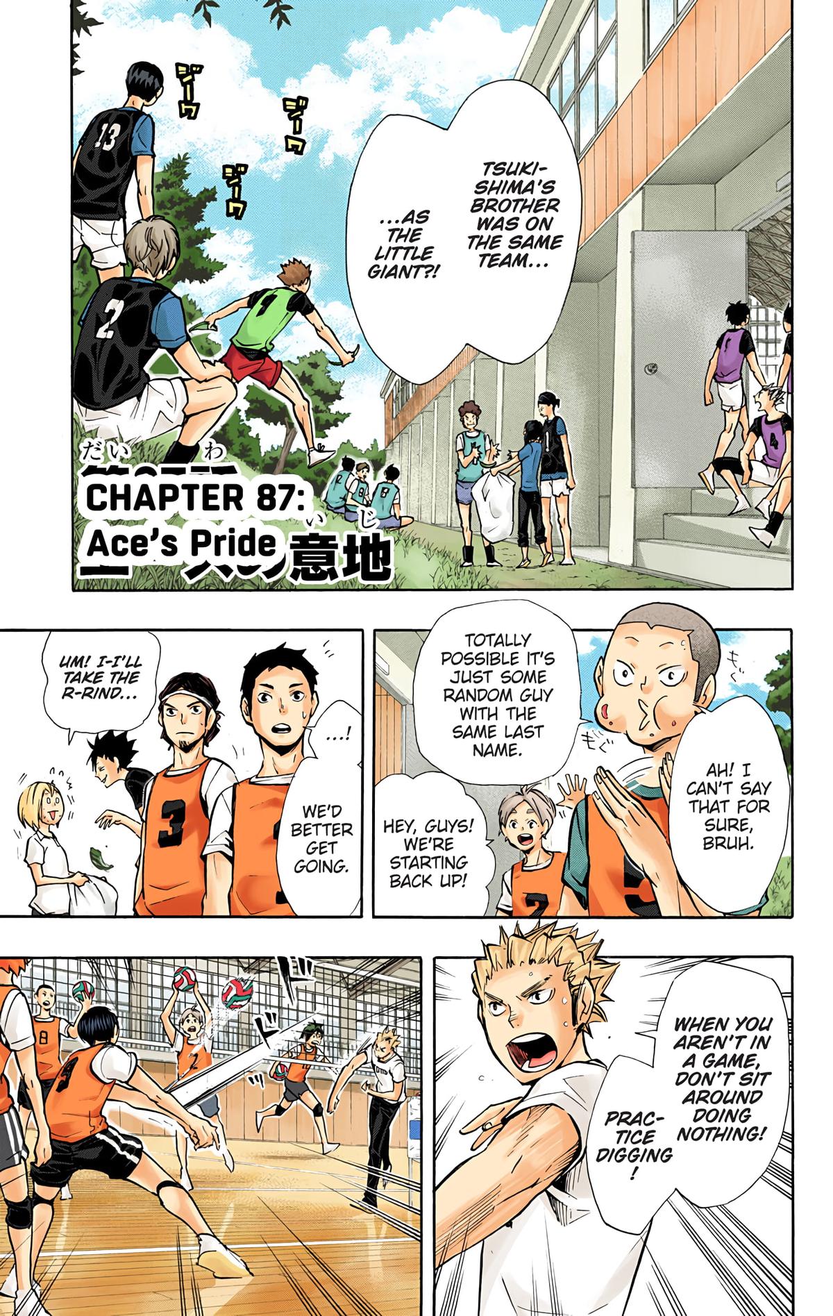 Read Haikyu!! (Color) Manga Online