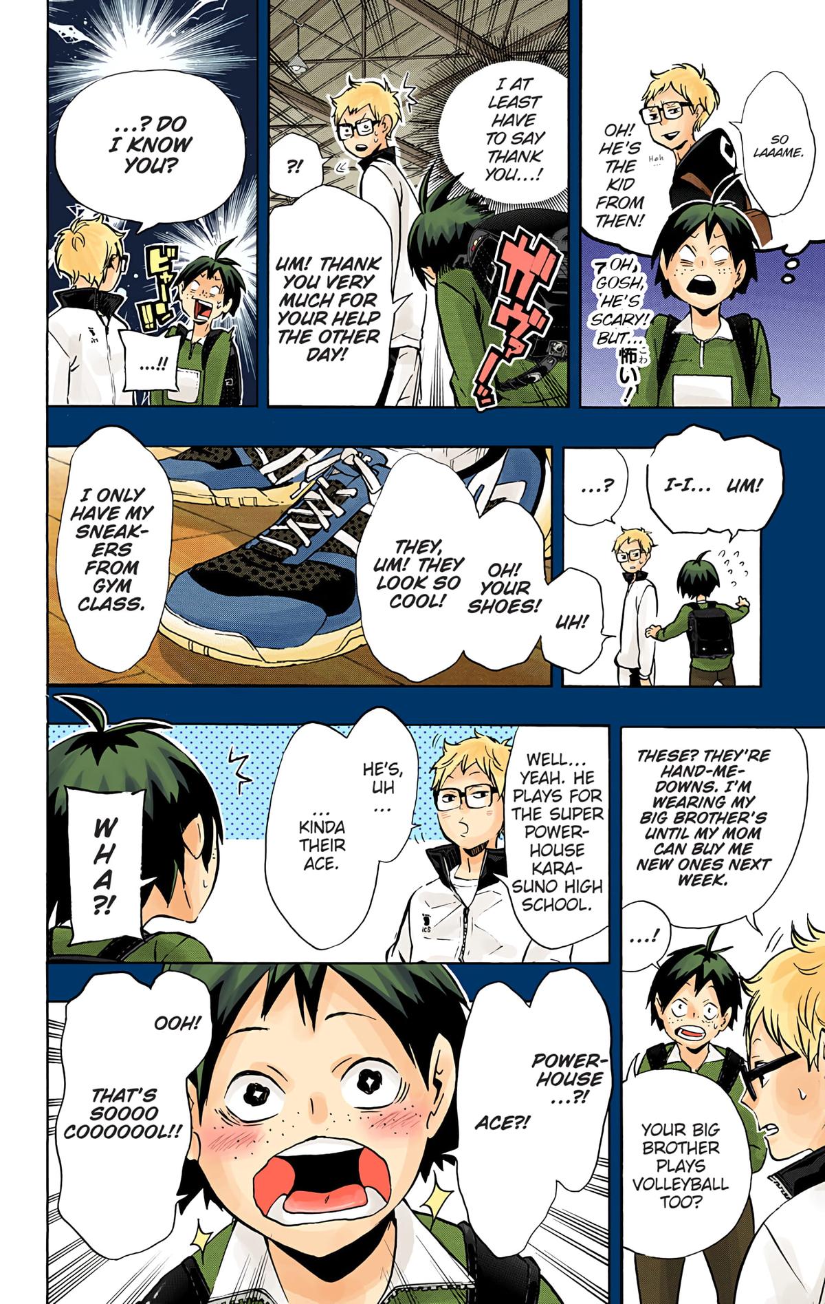 Read Haikyu!! (Color) Manga Online