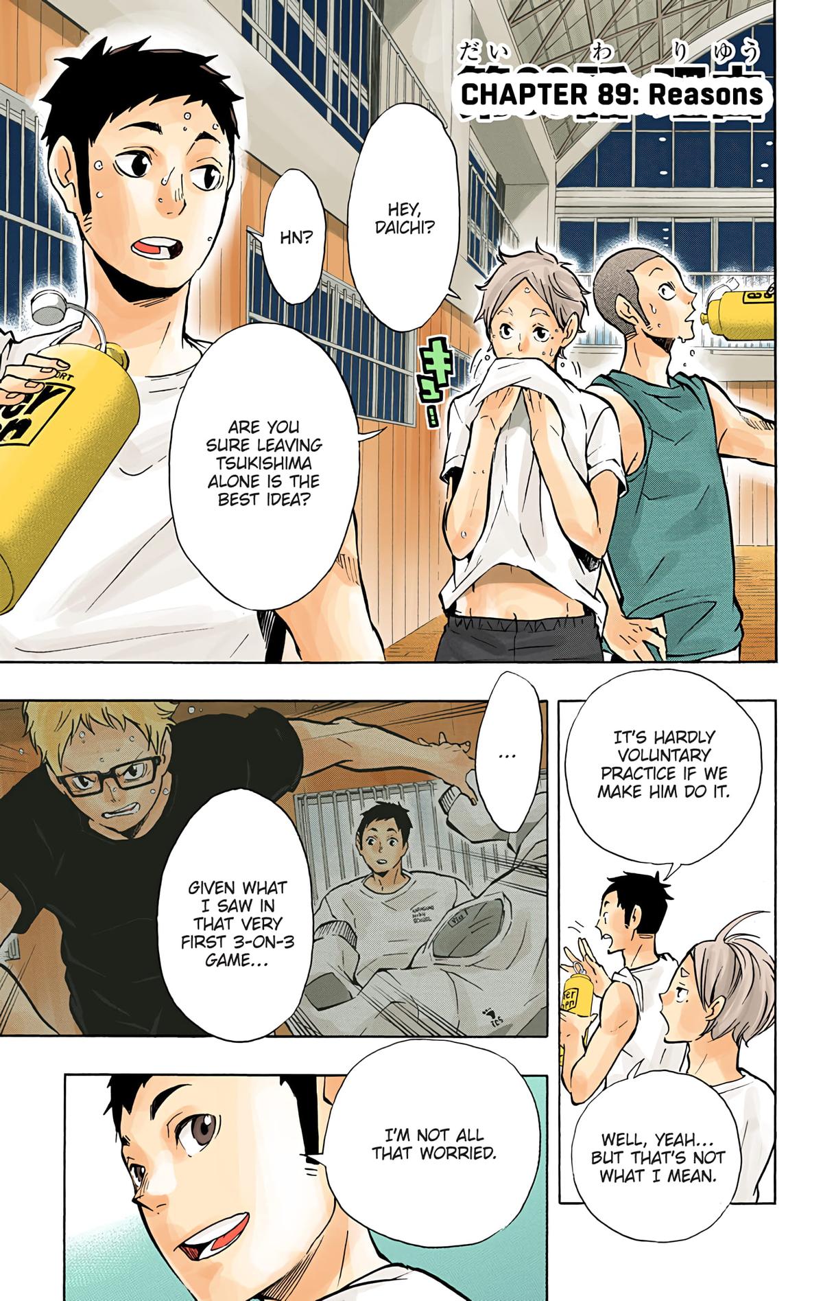Read Haikyu!! (Color) Manga Online