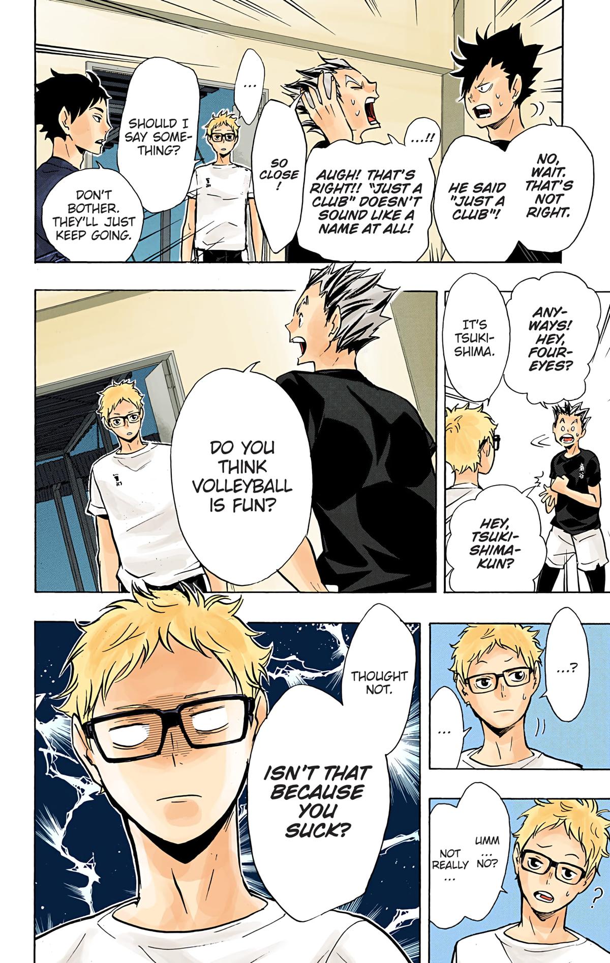 Read Haikyu!! (Color) Manga Online