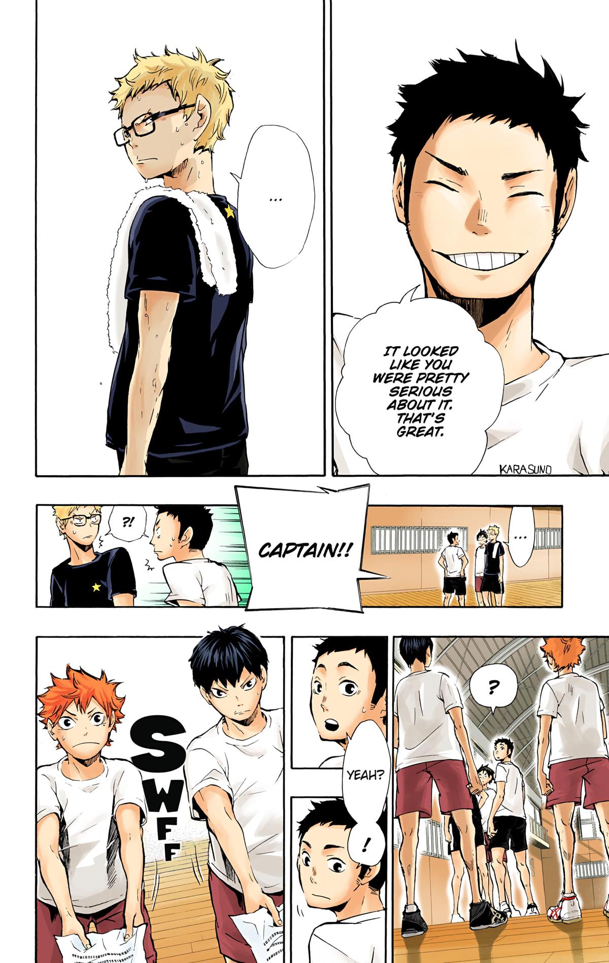 Read Haikyu!! (Color) Manga Online
