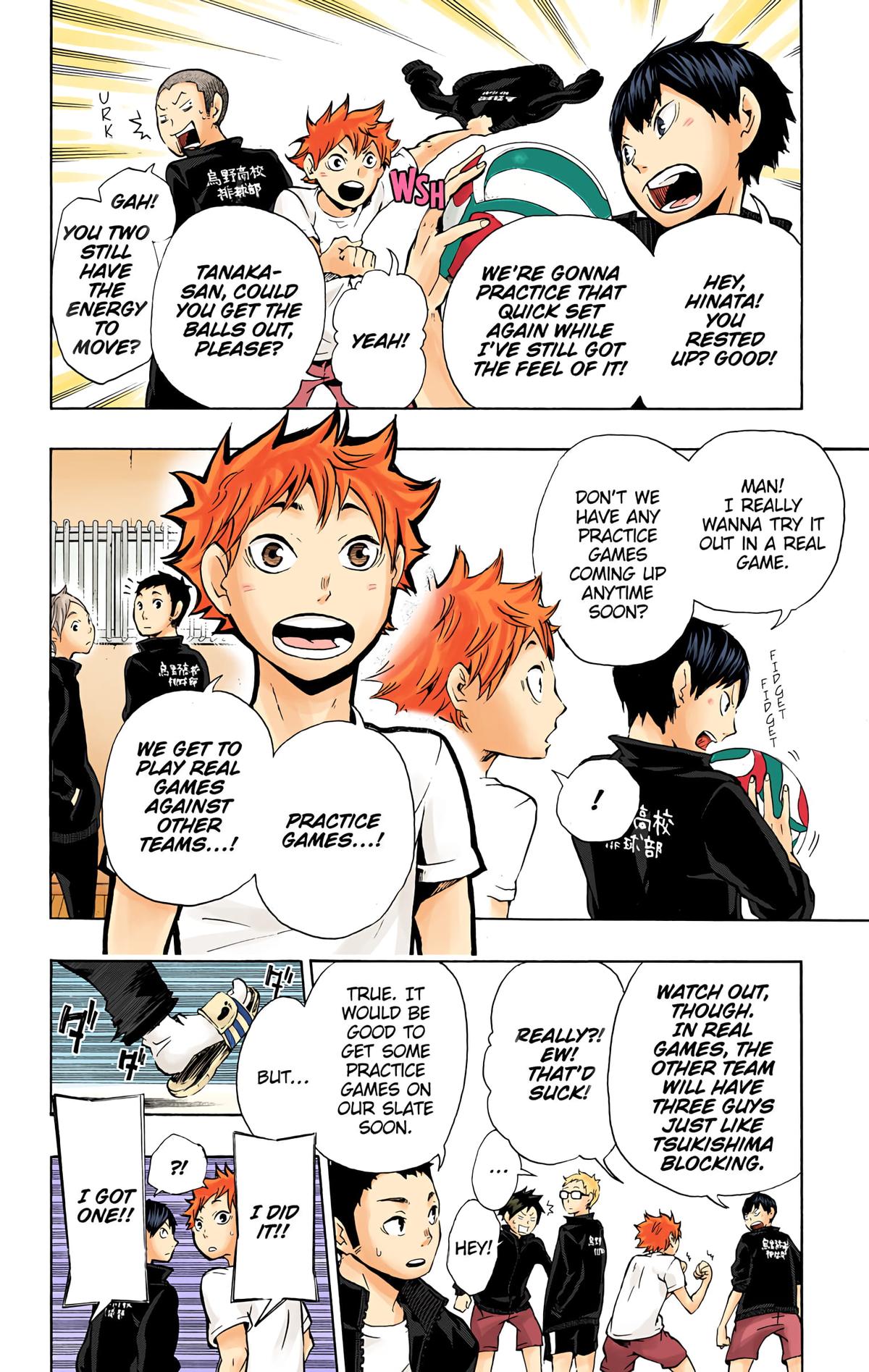 Read Haikyu!! (Color) Manga Online