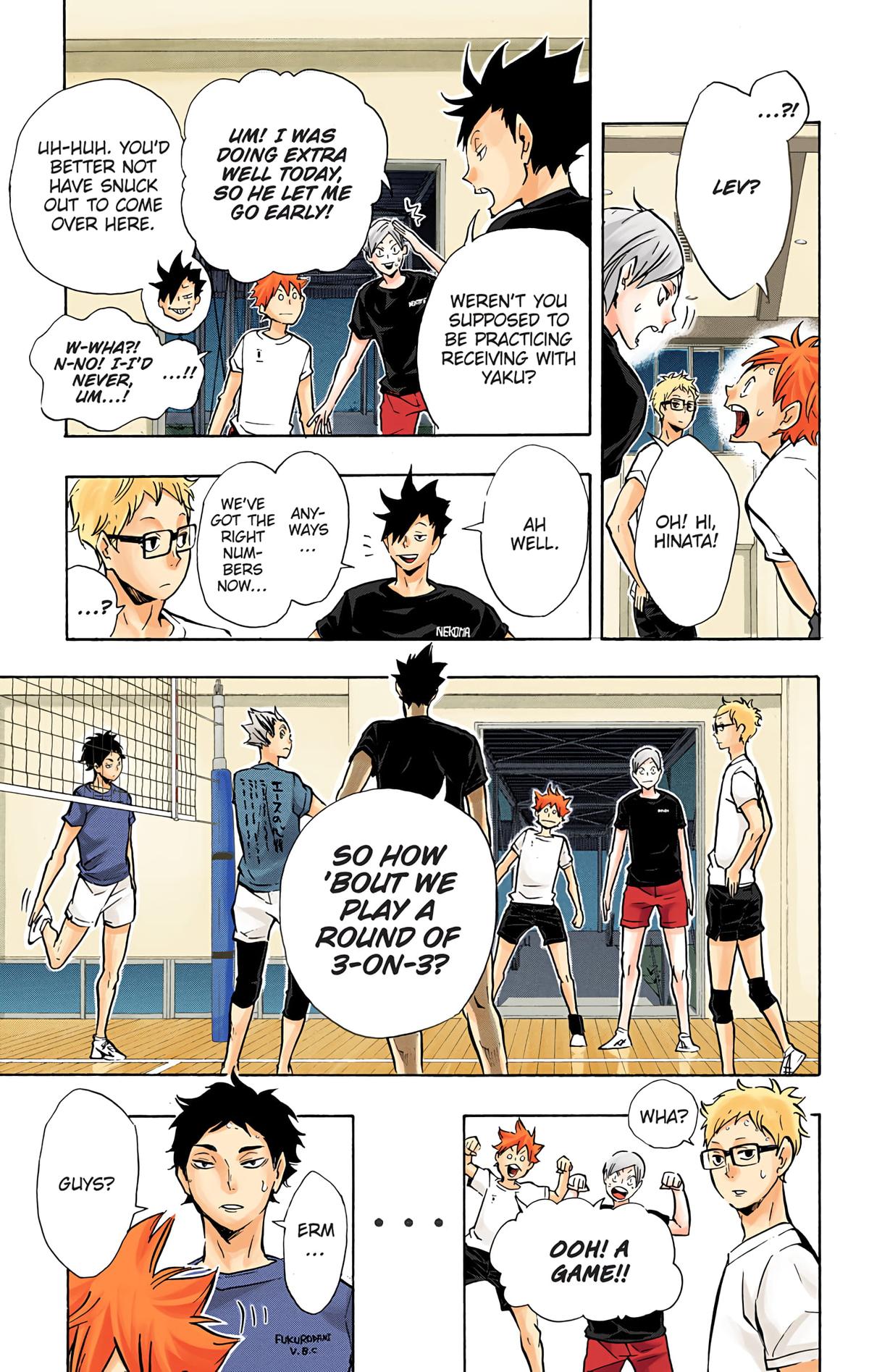 Read Haikyu!! (Color) Manga Online