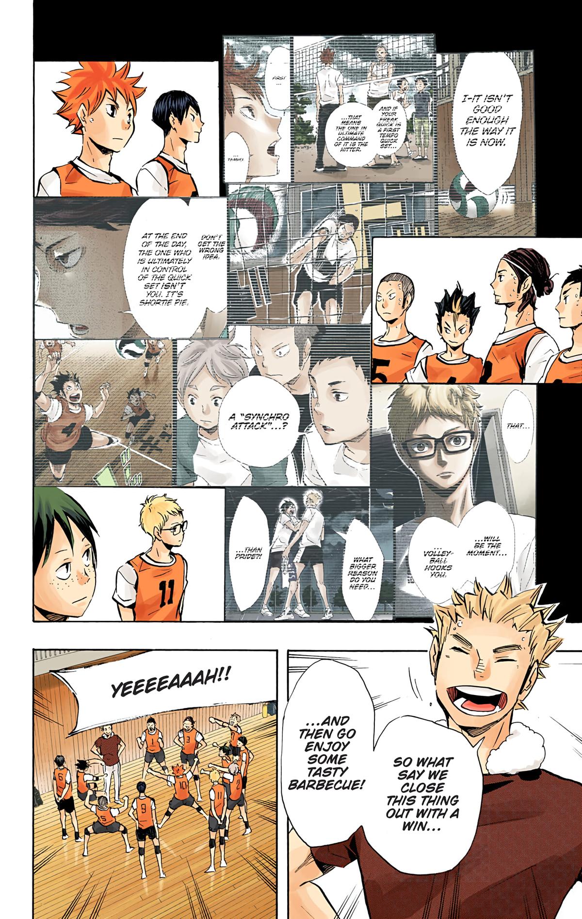 Read Haikyu!! (Color) Manga Online
