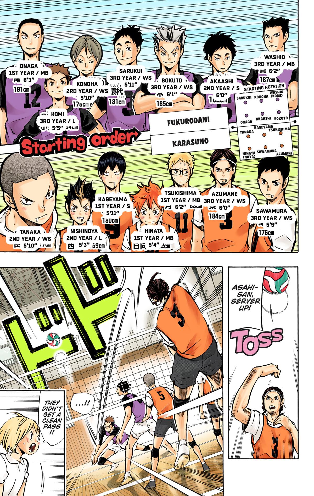 Read Haikyu!! (Color) Manga Online