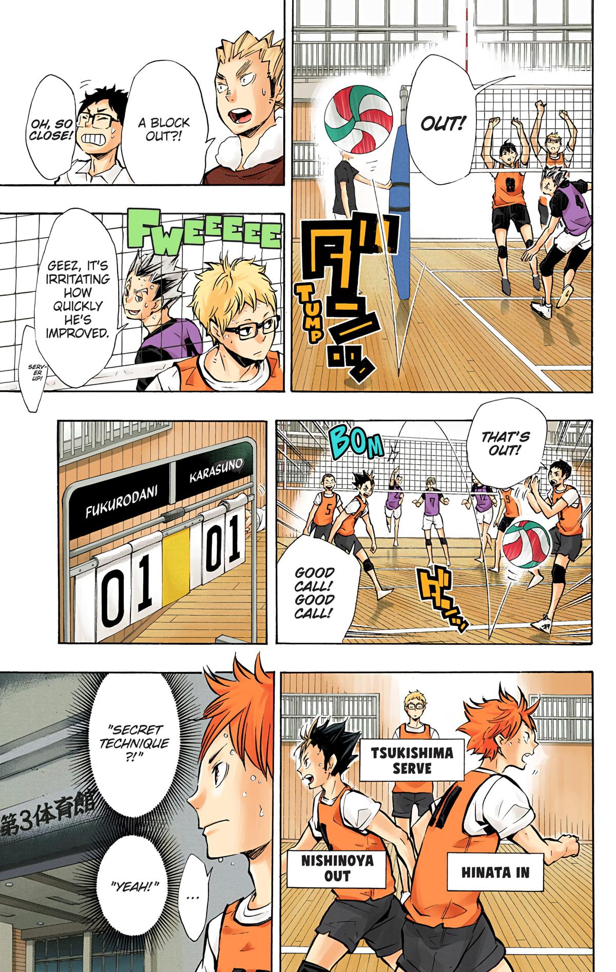 Read Haikyu!! (Color) Manga Online