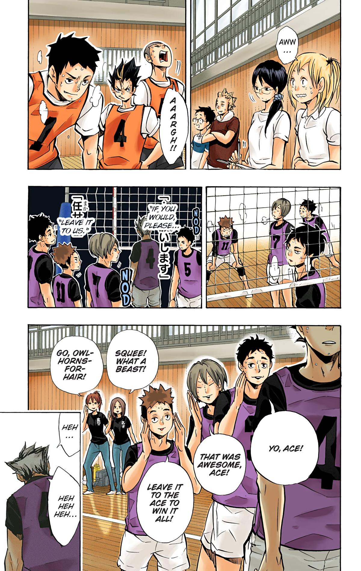 Read Haikyu!! (Color) Manga Online