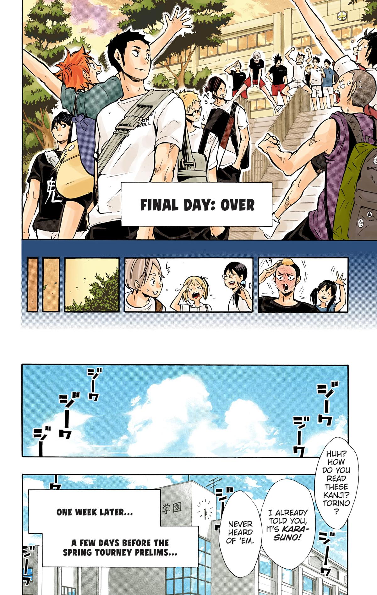 Read Haikyu!! (Color) Manga Online