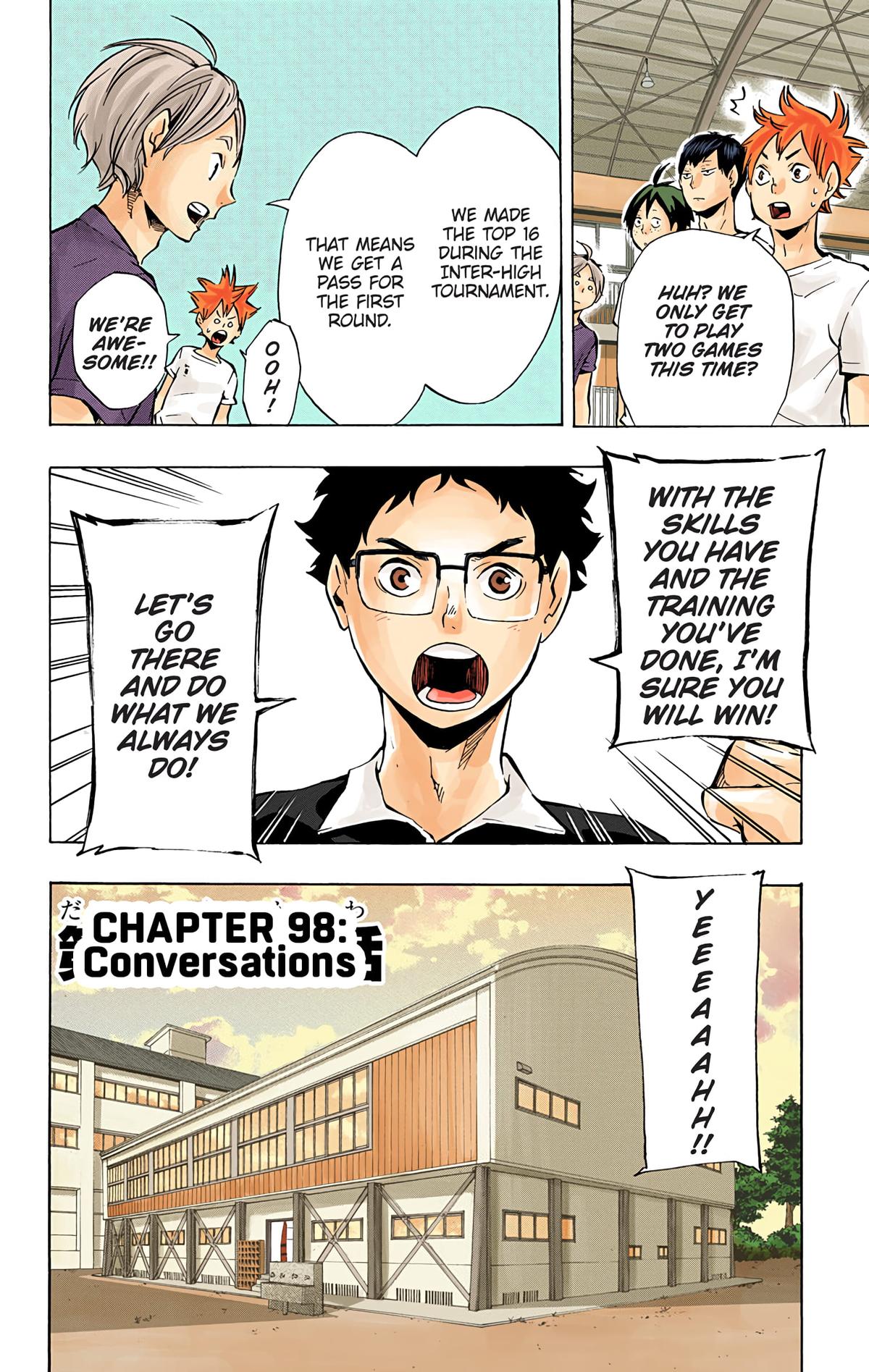 Read Haikyu!! (Color) Manga Online