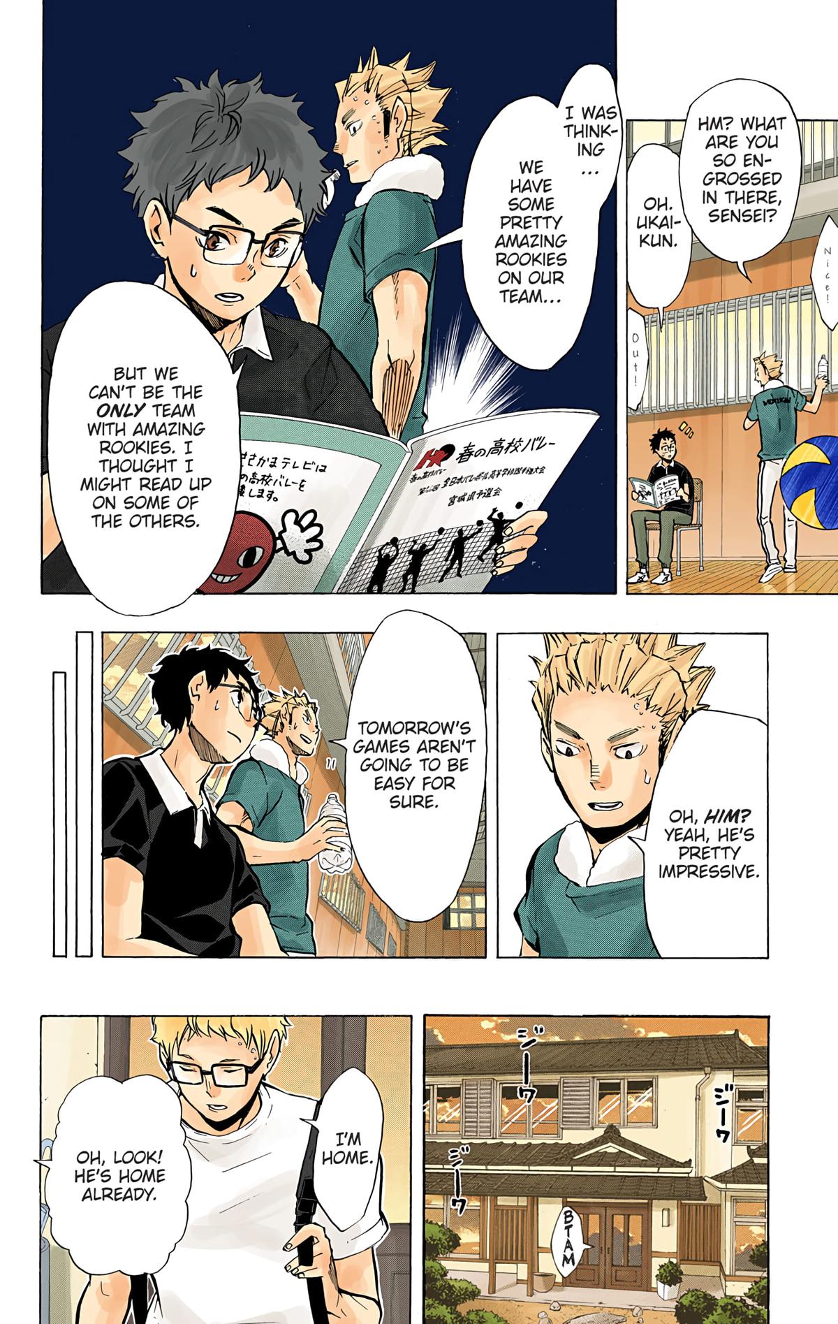 Read Haikyu!! (Color) Manga Online