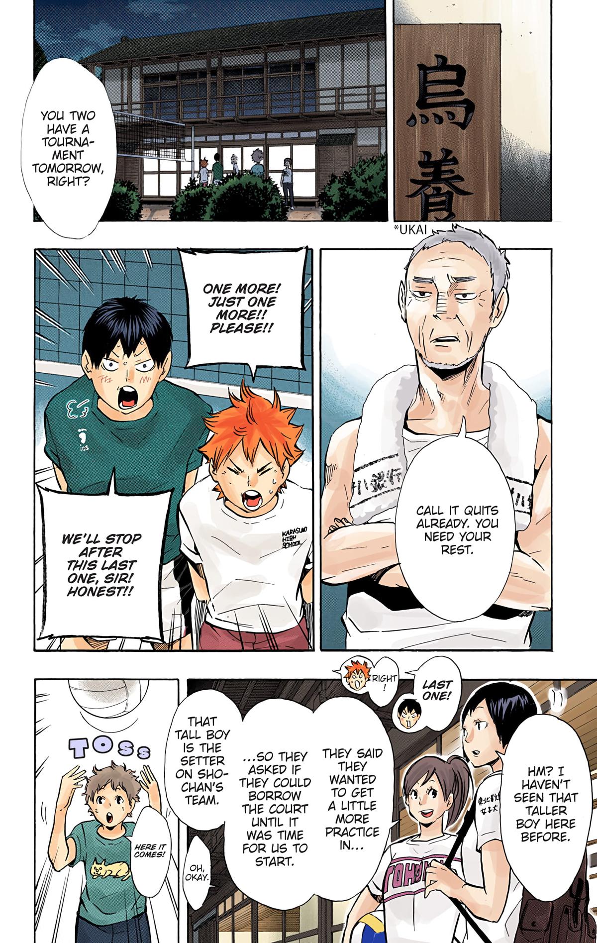 Read Haikyu!! (Color) Manga Online