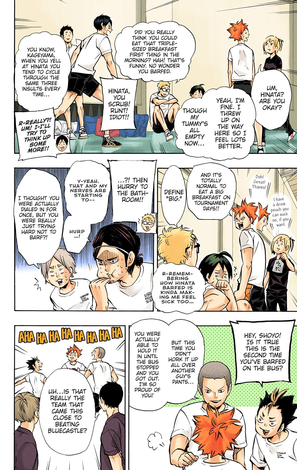 Read Haikyu!! (Color) Manga Online