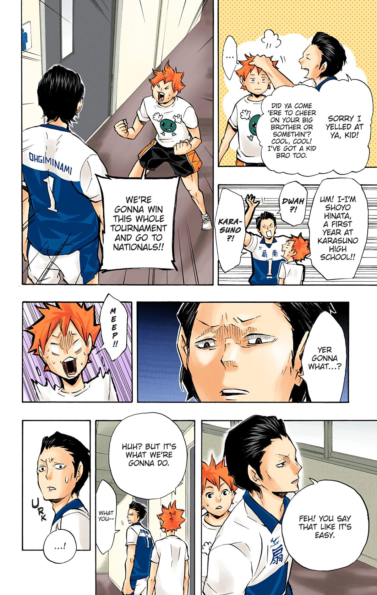 Read Haikyu!! (Color) Manga Online