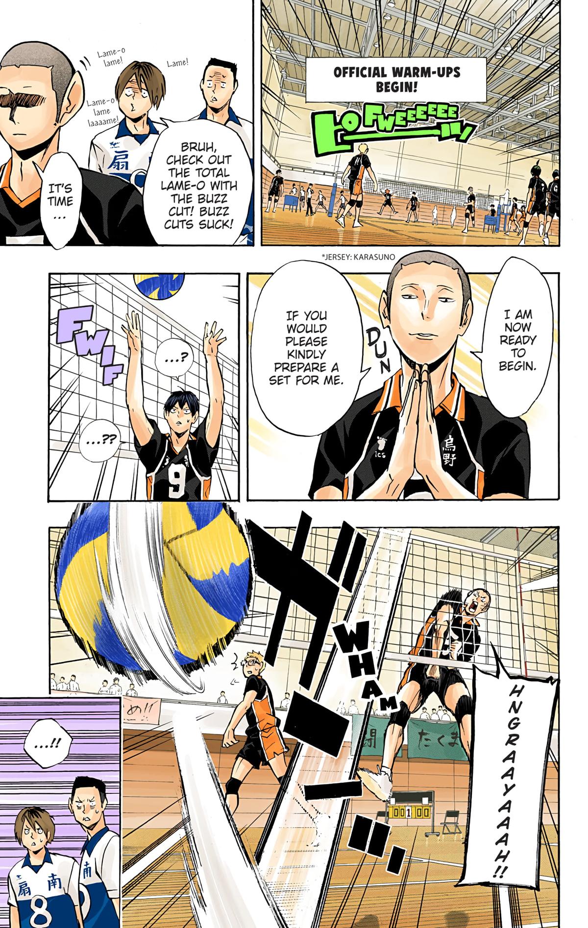 Read Haikyu!! (Color) Manga Online