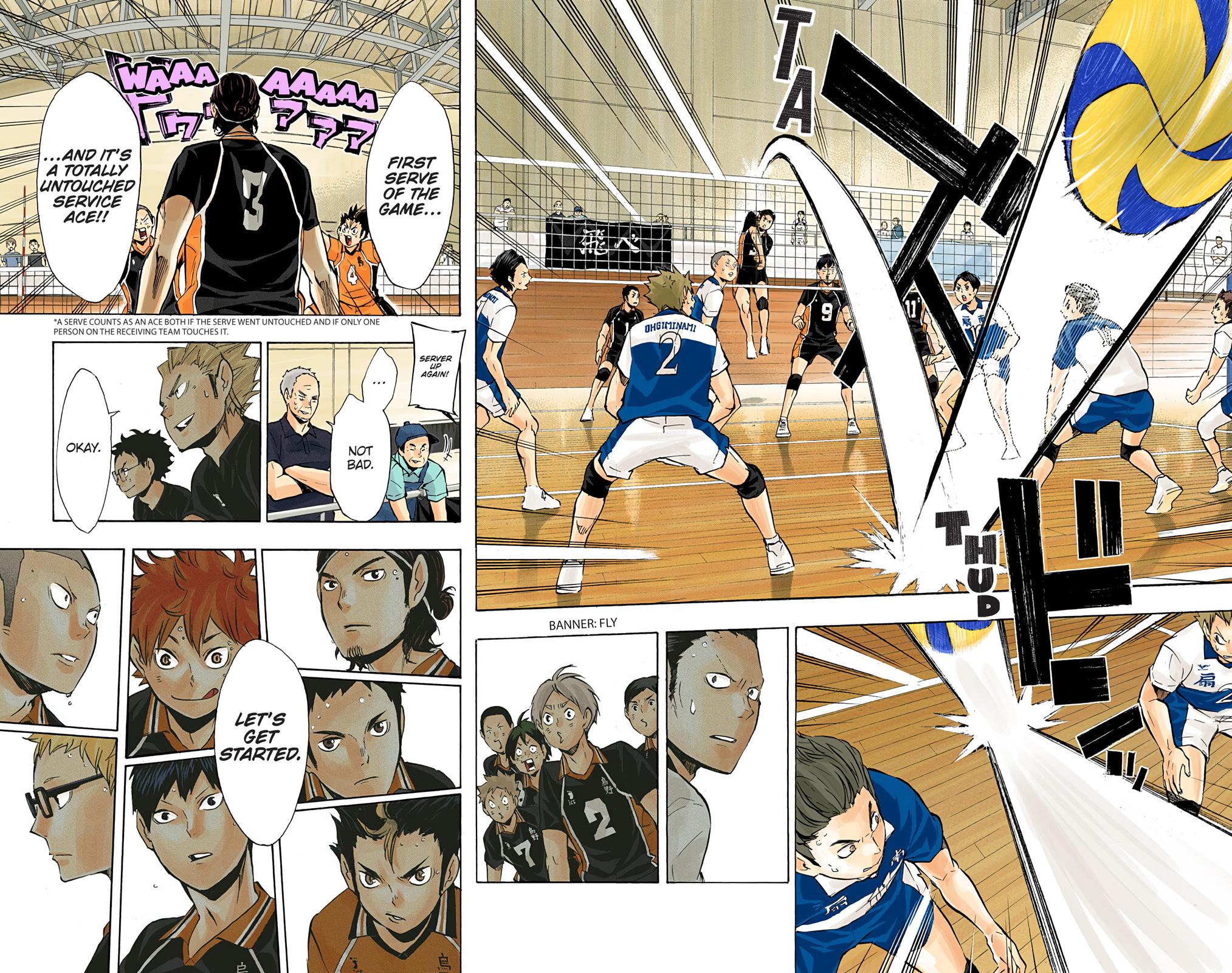 Read Haikyu!! (Color) Manga Online