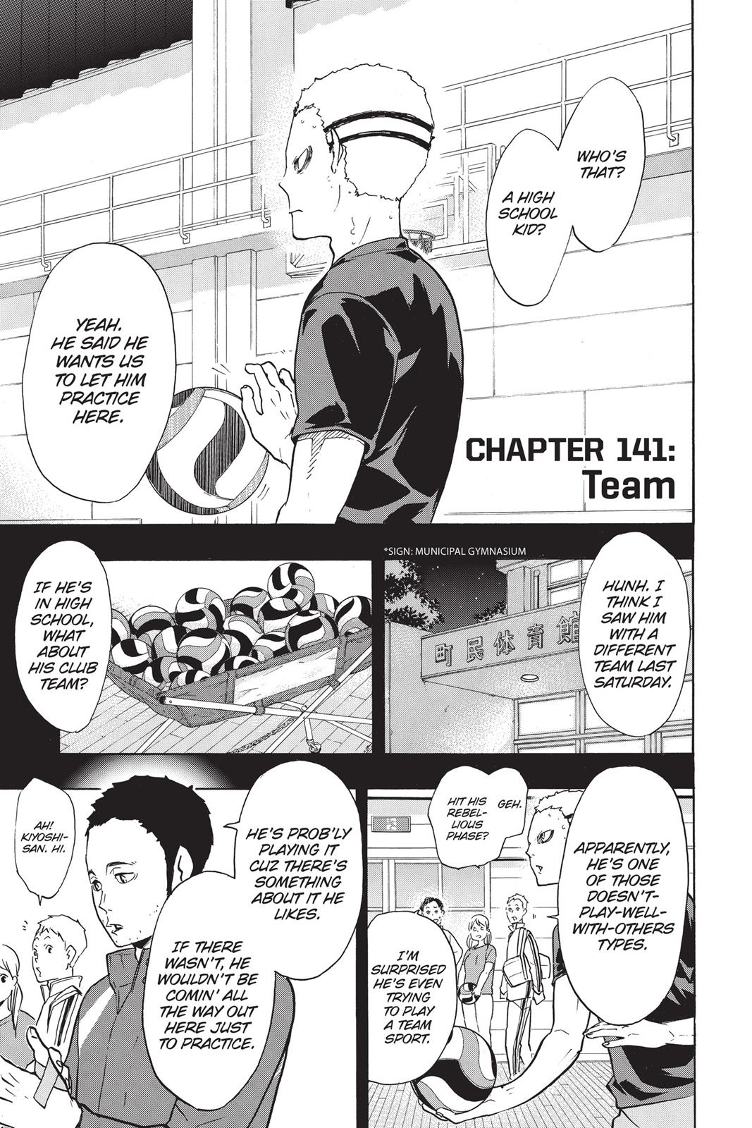Read Haikyu!! Manga Online