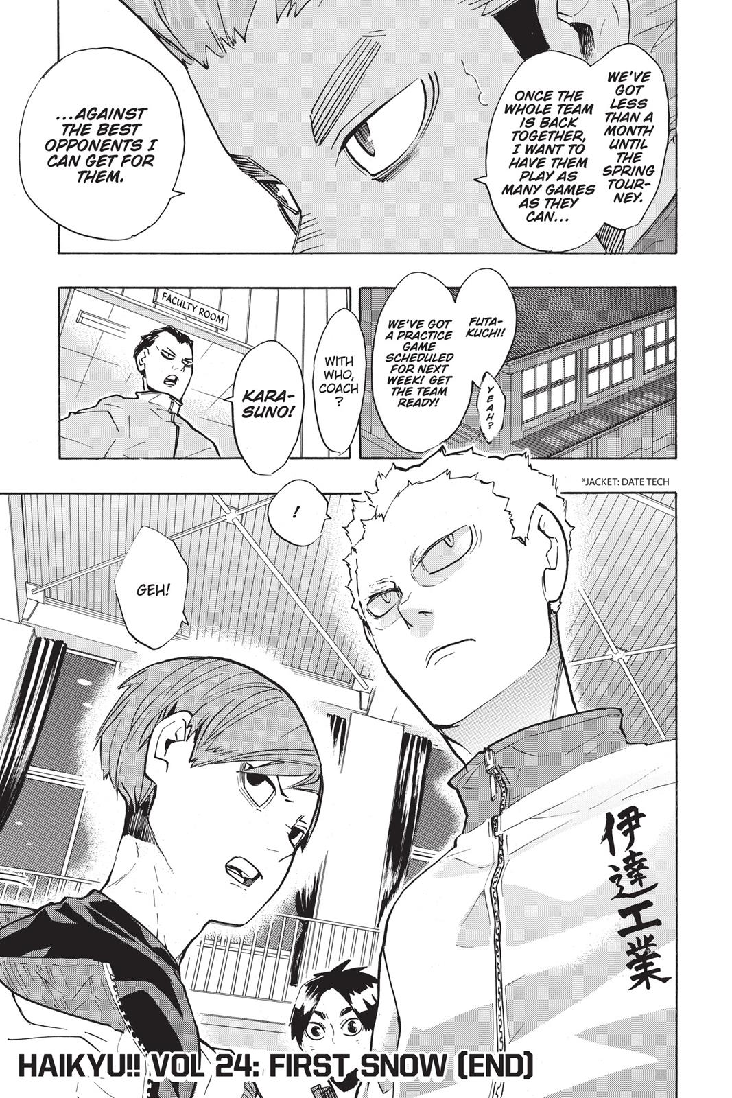 Read Haikyu!! Manga Online