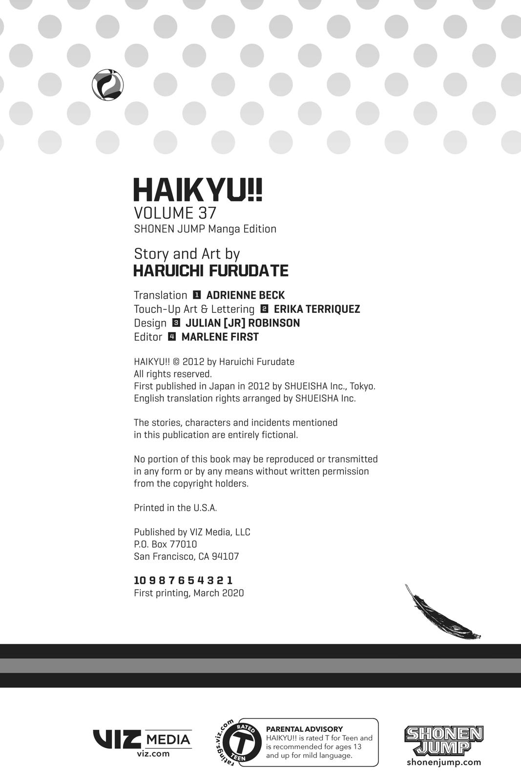 Read Haikyu!! Manga Online
