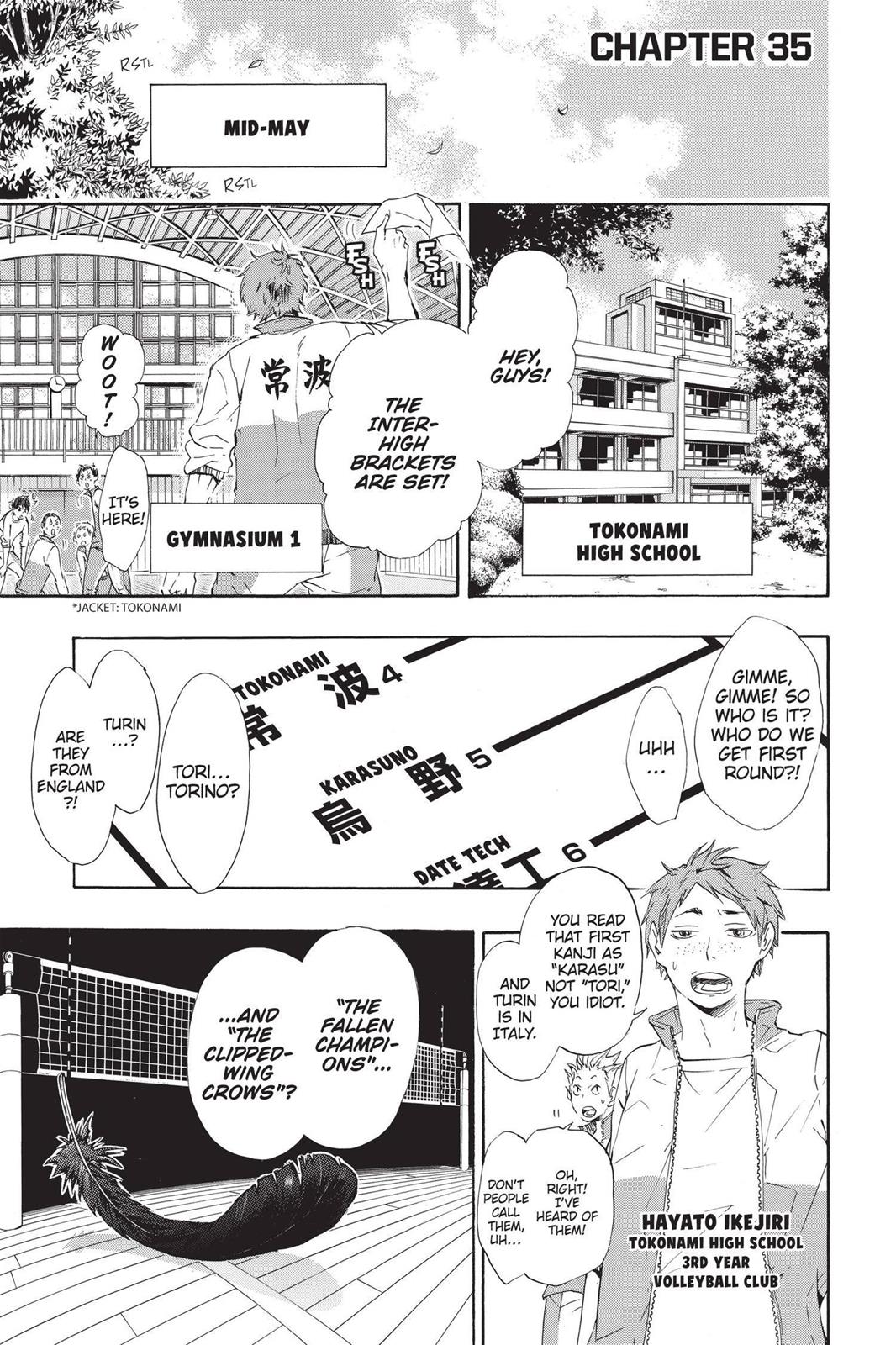 Read Haikyu!! Manga Online
