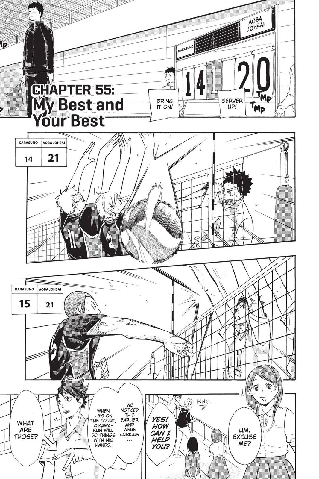 Read Haikyu!! Manga Online