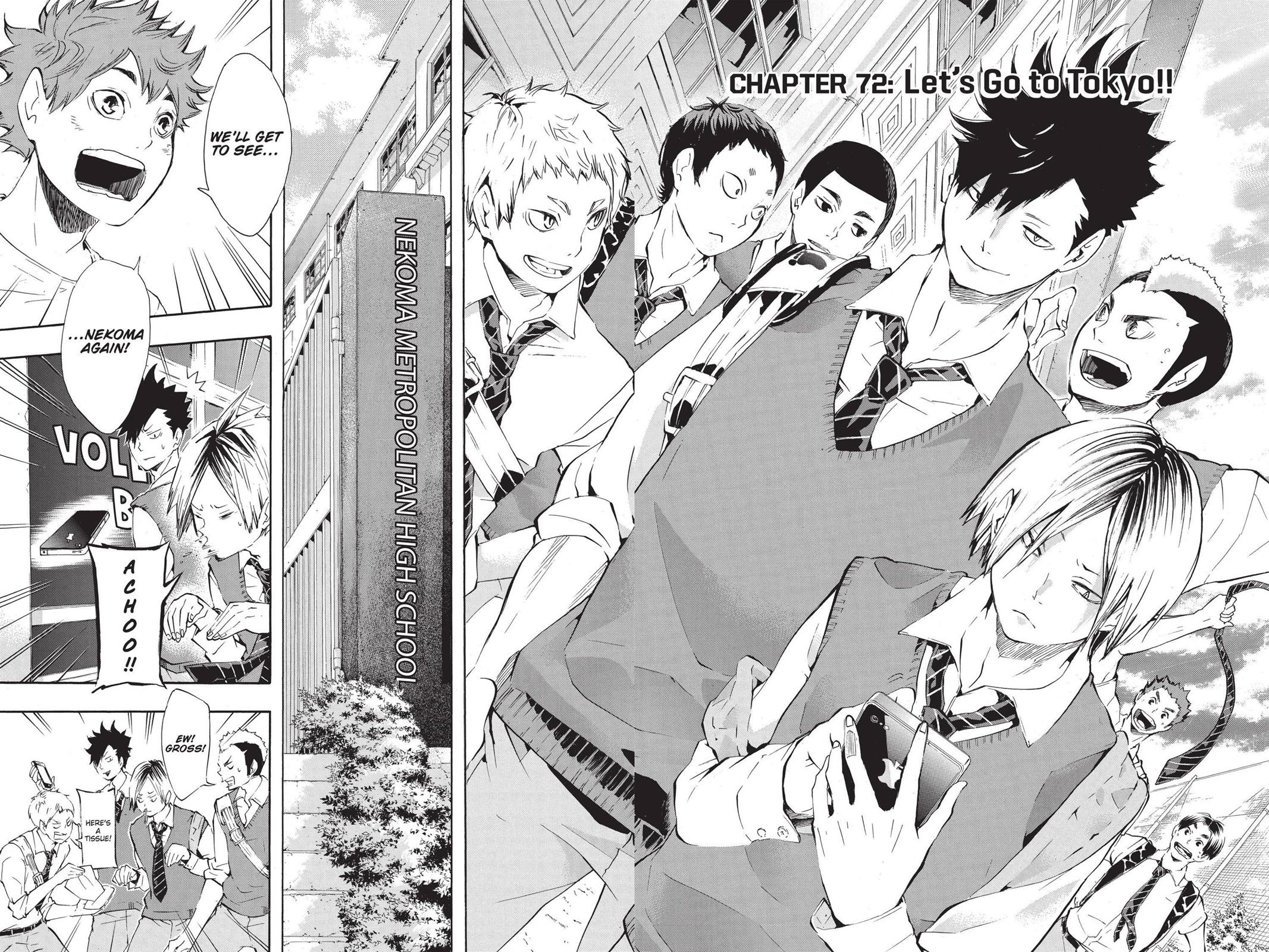 Read Haikyu!! Manga Online