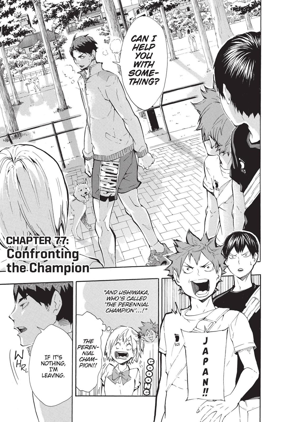 Read Haikyu!! Manga Online
