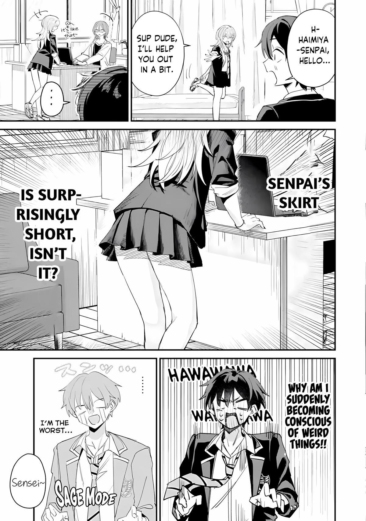 Read Haimiya Senpai Wa Kowakute Kawaii Manga Online