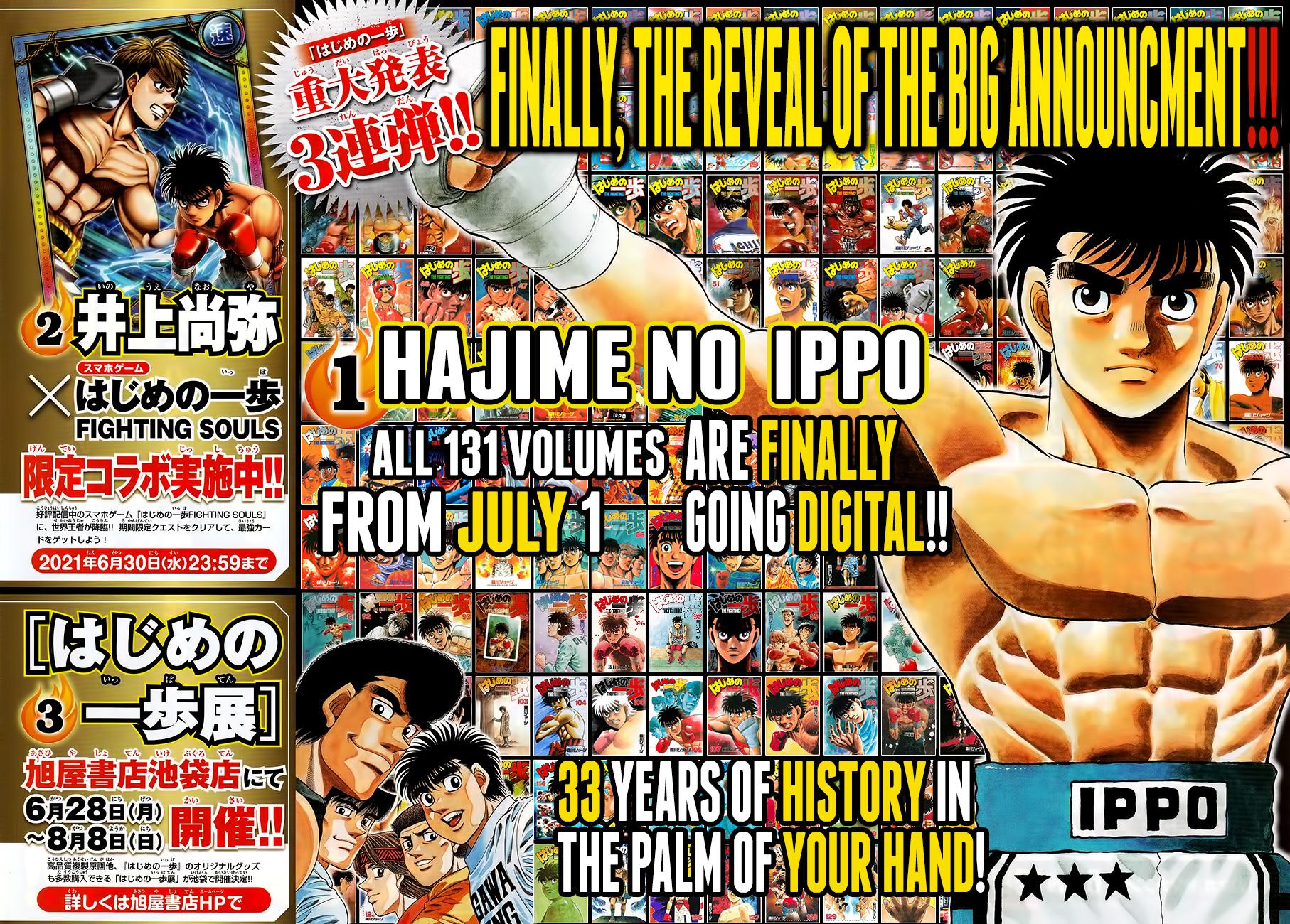 Read Hajime no Ippo Manga Online