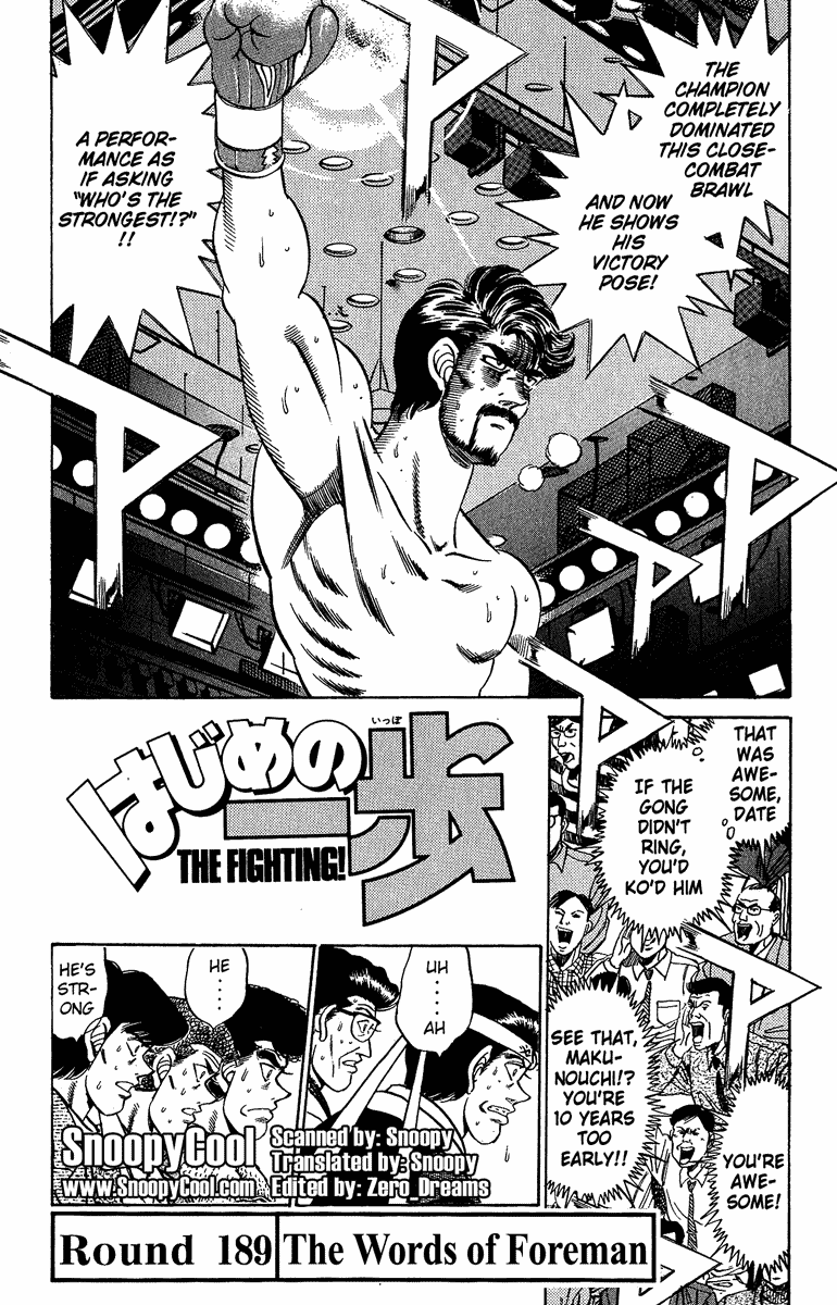 Read Hajime no Ippo Manga Online