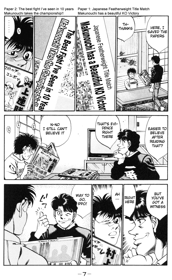 Read Hajime no Ippo Manga Online