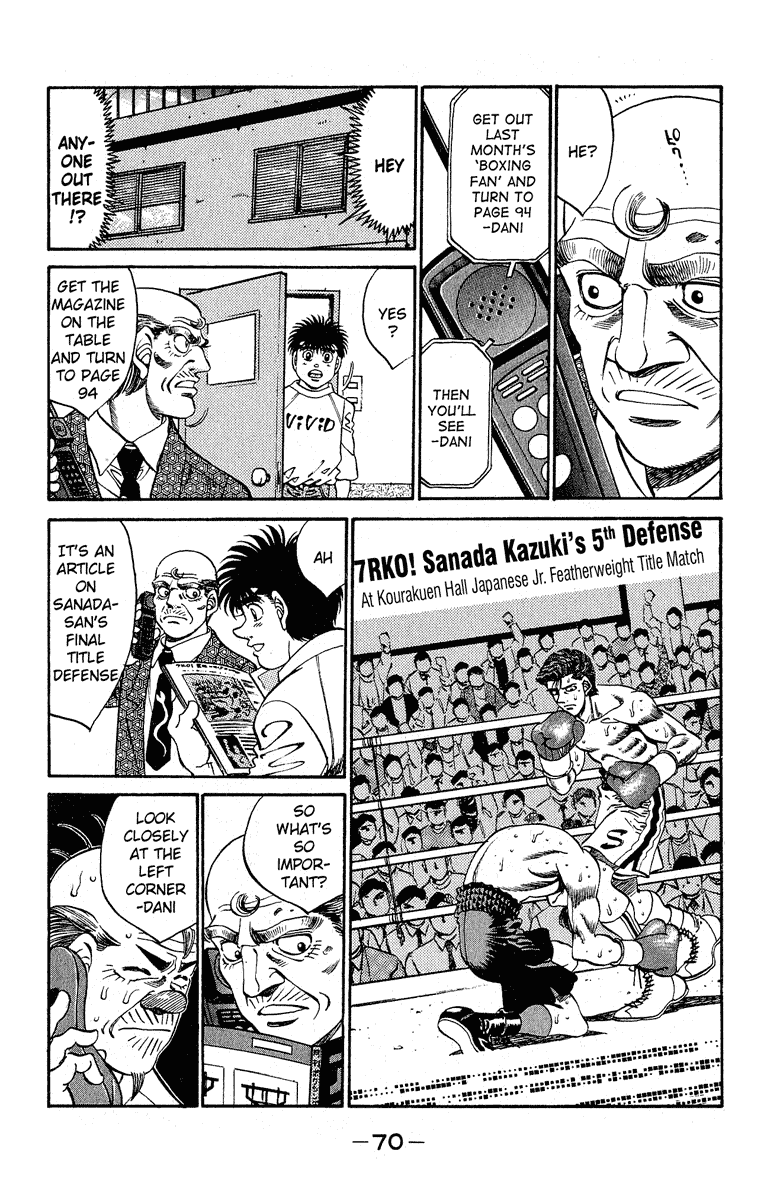 Read Hajime no Ippo Manga Online