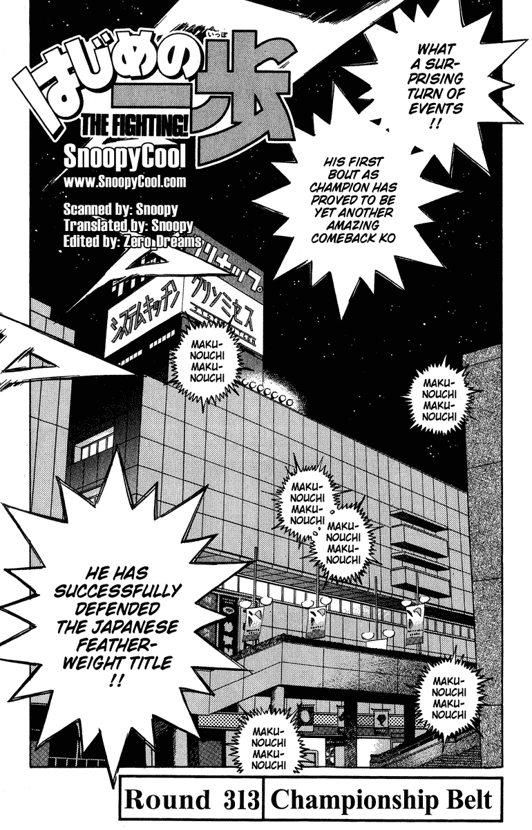 Read Hajime no Ippo Manga Online
