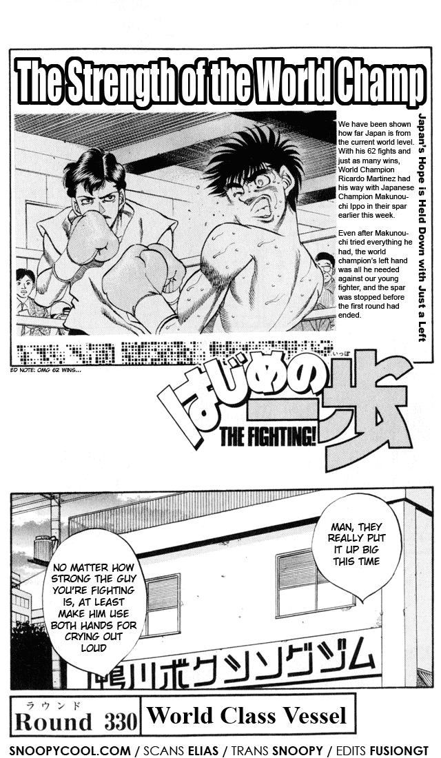 Read Hajime no Ippo Manga Online