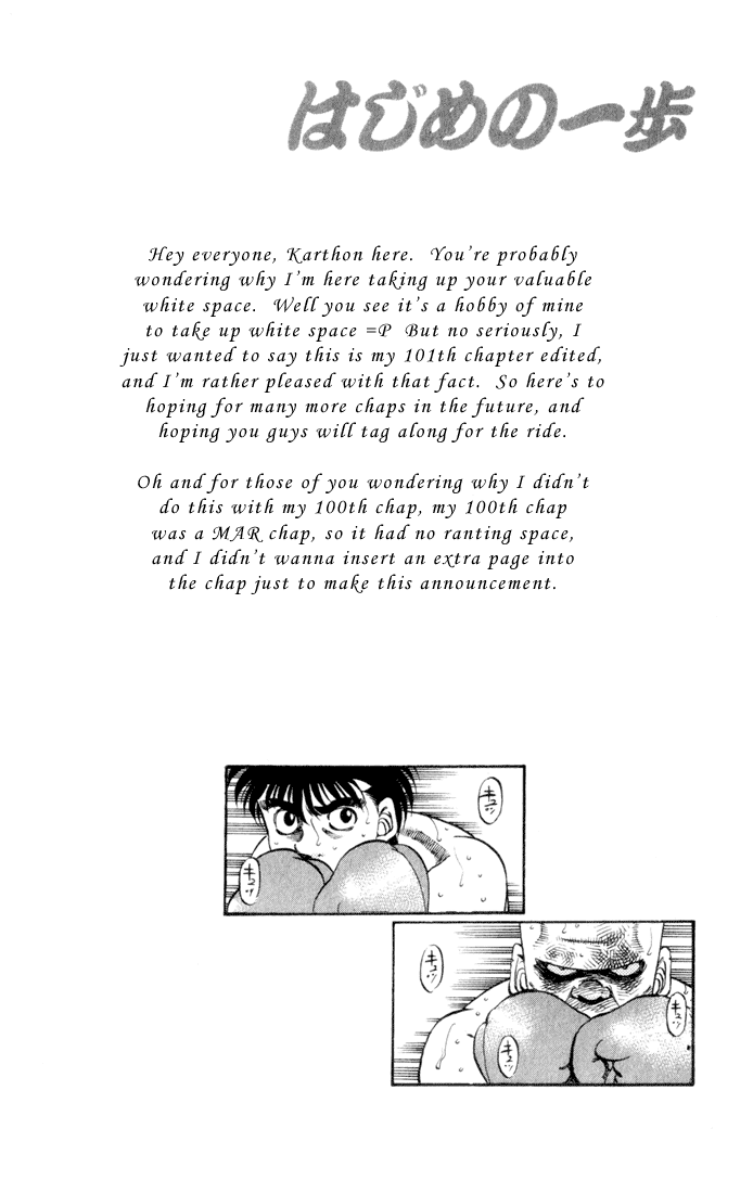 Read Hajime no Ippo Manga Online