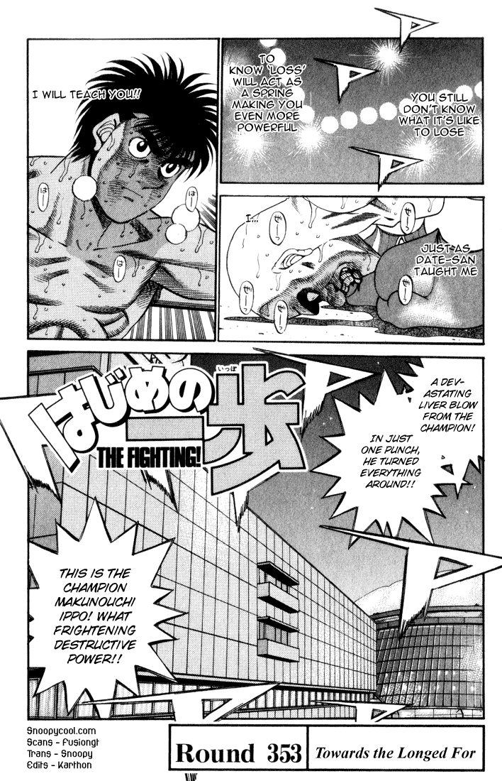 Read Hajime no Ippo Manga Online