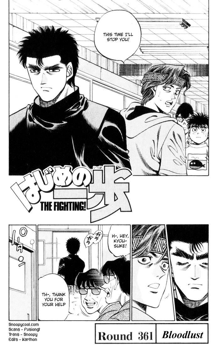 Read Hajime no Ippo Manga Online