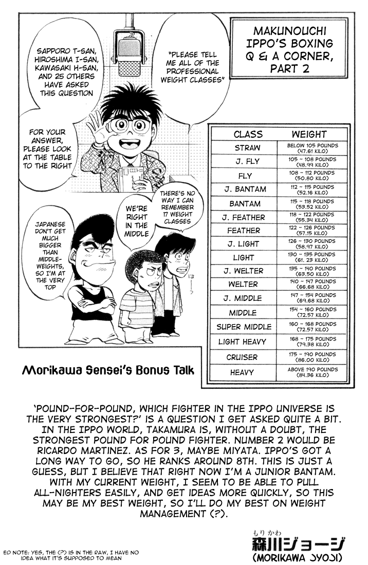 Read Hajime no Ippo Manga Online