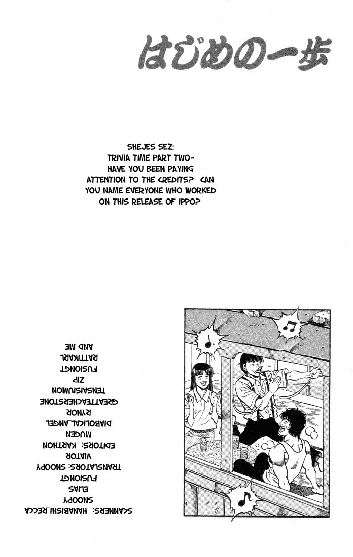 Read Hajime no Ippo Manga Online