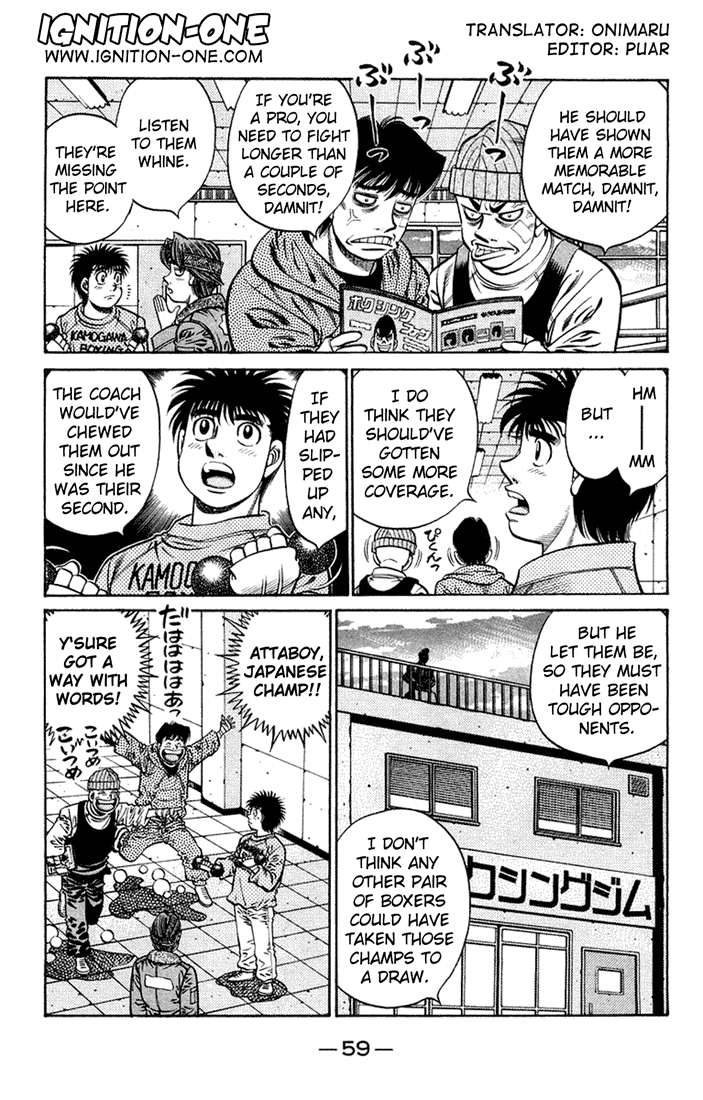 Read Hajime no Ippo Manga Online