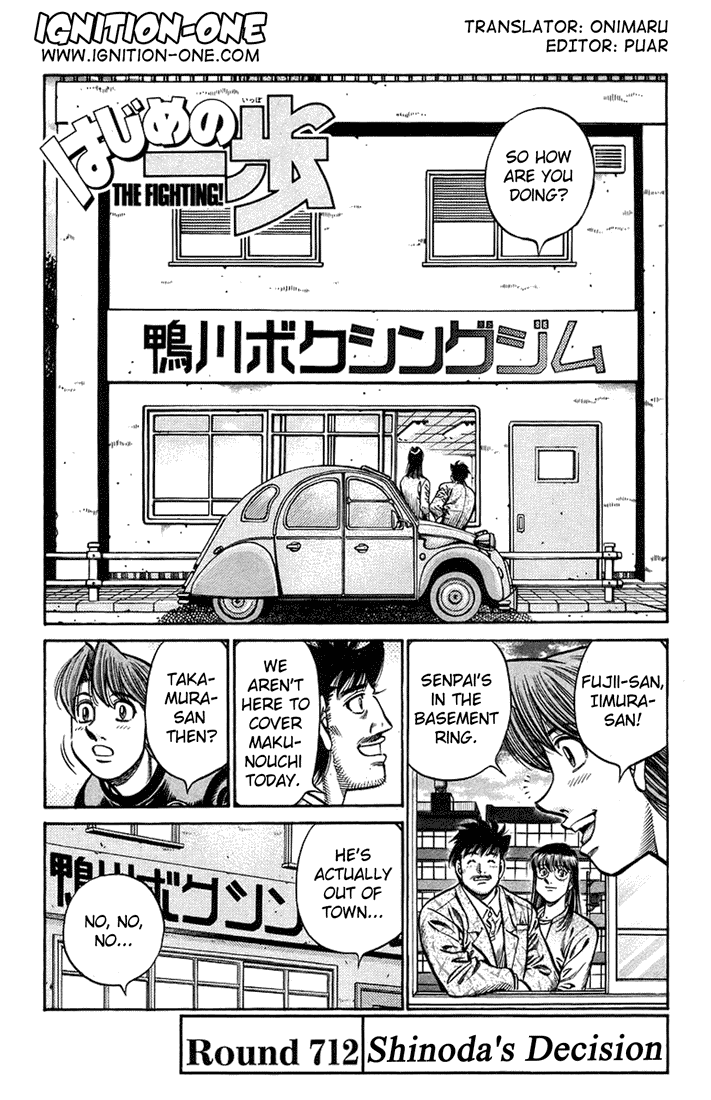 Read Hajime no Ippo Manga Online