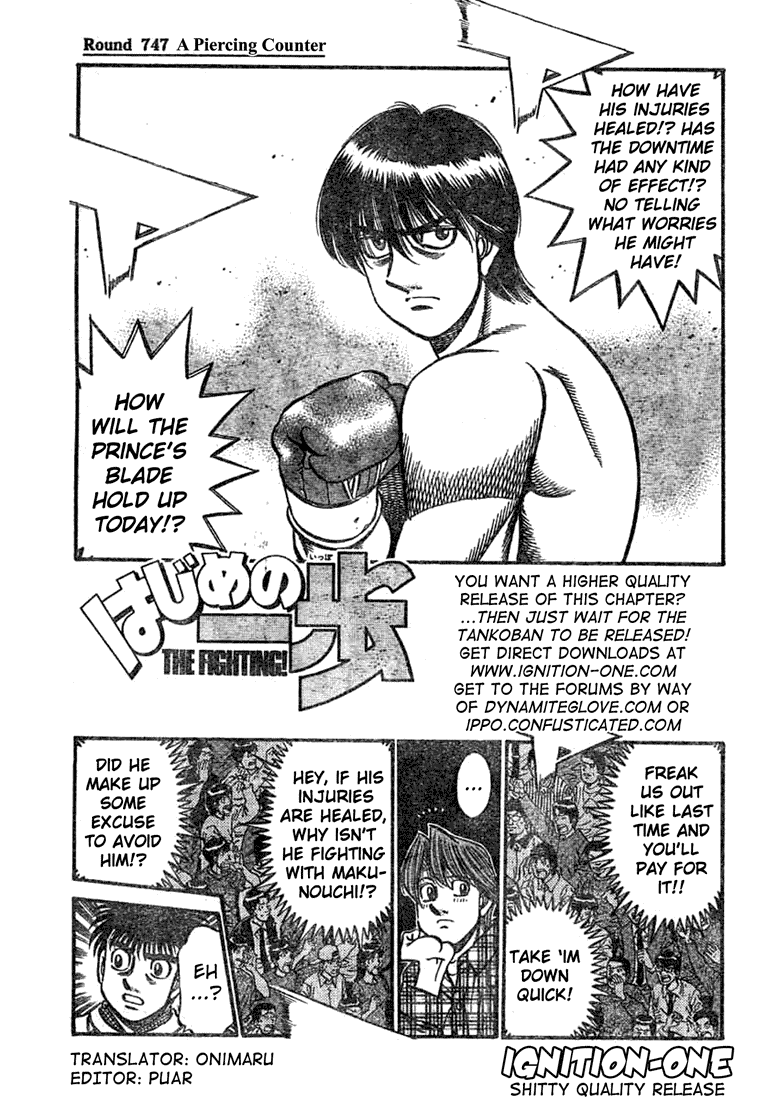 Read Hajime no Ippo Manga Online