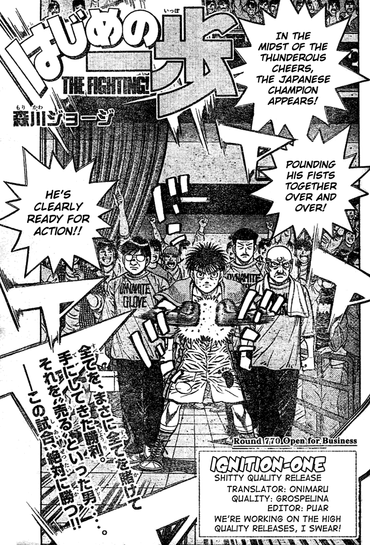 Read Hajime no Ippo Manga Online