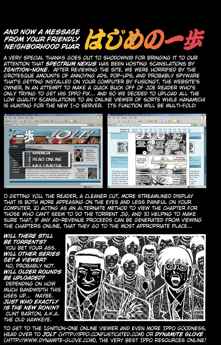 Read Hajime no Ippo Manga Online