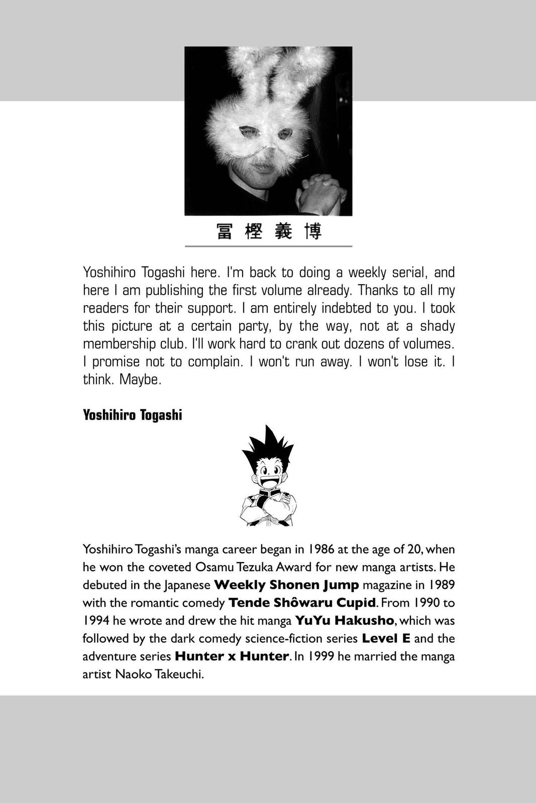 Read Hunter x Hunter Manga Online